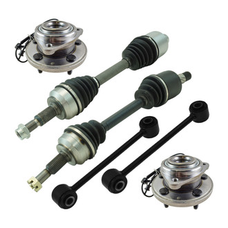 TRQ® - Front Axle Shaft and Suspension Kit
