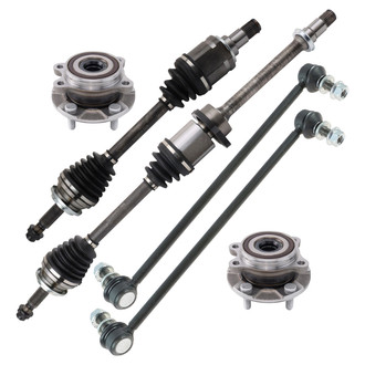 TRQ® - Sway Bar Link and Suspension Kit
