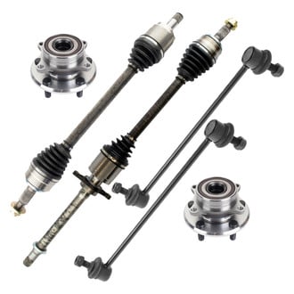 TRQ® - Front Axle Shaft and Suspension Kit