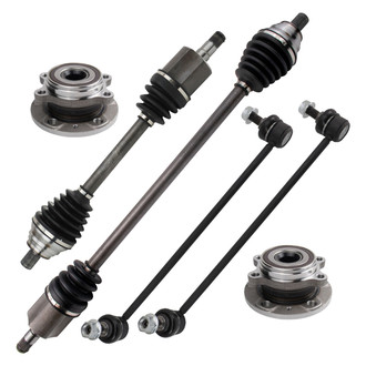 TRQ® - Front Axle Shaft and Suspension Kit