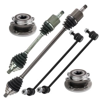 TRQ® - Front Axle Shaft and Suspension Kit