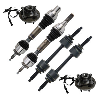 TRQ® - Front Axle Shaft and Suspension Kit