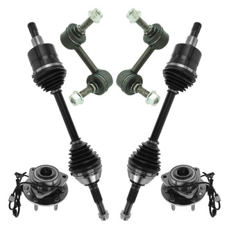 TRQ® - Front Axle Shaft and Suspension Kit
