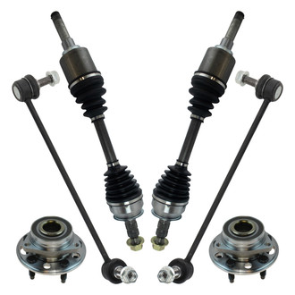 TRQ® - Front Axle Shaft and Suspension Kit