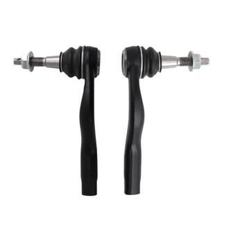TRQ® - Front Driver and Passenger Side Outer Steering Tie Rod End Kit
