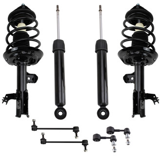 TRQ® - Front and Rear Strut and Suspension Kit