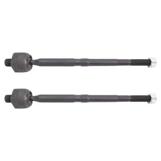 TRQ® - Front Driver and Passenger Side Inner 2-Piece Tie Rod Set