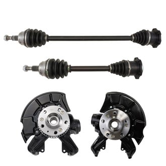 TRQ® - Front Axle Shaft and Suspension Kit