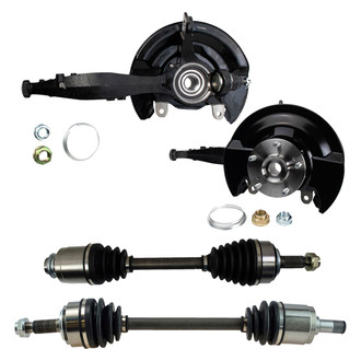 TRQ® - Front Axle Shaft and Suspension Kit