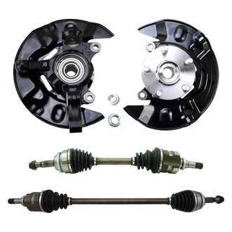 TRQ® - Front Axle Shaft and Suspension Kit