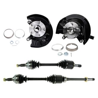 TRQ® - Front Axle Shaft and Suspension Kit