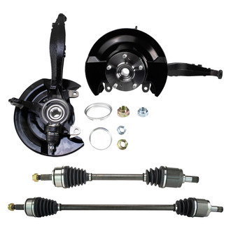 TRQ® - Front Axle Shaft and Suspension Kit
