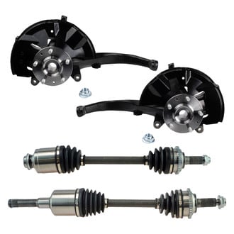 TRQ® - Front Axle Shaft and Suspension Kit