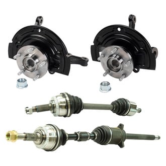 TRQ® - Front Axle Shaft and Suspension Kit