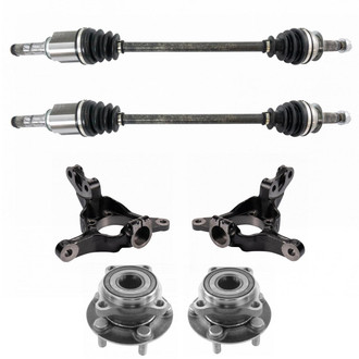 TRQ® - Front Driver and Passenger Side Drivetrain Kit
