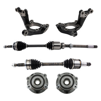 TRQ® - Front Axle Shaft and Suspension Kit