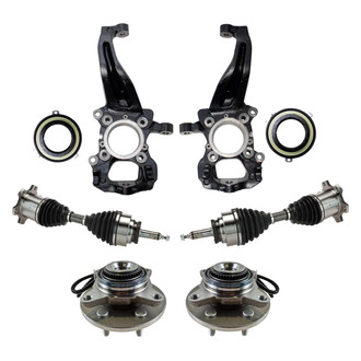 TRQ® - Front Axle Shaft and Suspension Kit