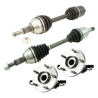 TRQ® - Front Axle Shaft and Suspension Kit