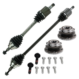TRQ® - Front Axle Shaft and Suspension Kit