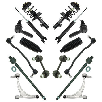 TRQ® - Front and Rear Shock Absorber and Suspension Kit