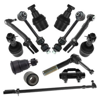 TRQ® - Front Drag Link and Suspension Kit