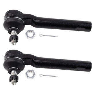 TRQ® - Front Driver and Passenger Side Outer Steering Tie Rod End Kit
