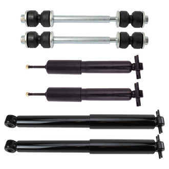 TRQ® - Front and Rear Shock Absorber and Suspension Kit