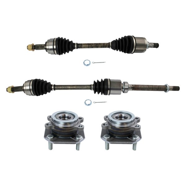 TRQ® - Front Axle Shaft and Suspension Kit