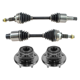 TRQ® - Front Axle Shaft and Suspension Kit