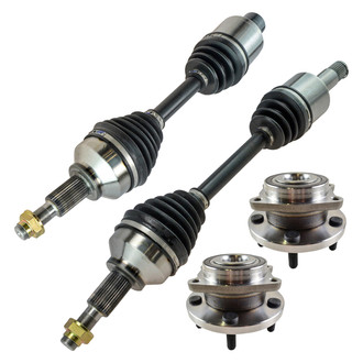 TRQ® - Front Axle Shaft and Suspension Kit