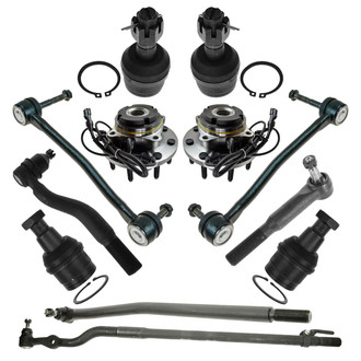 TRQ® - Front Ball Joint and Suspension Kit