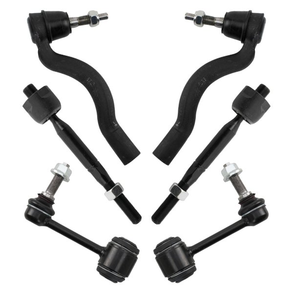 TRQ® - Steering Tie Rods and Suspension Kit