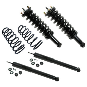 TRQ® - Front and Rear Shock Absorber and Suspension Kit