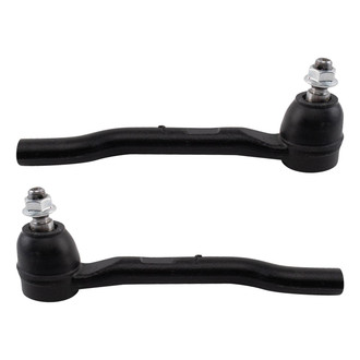 TRQ® - Front Driver and Passenger Side Outer Steering Tie Rod End Kit