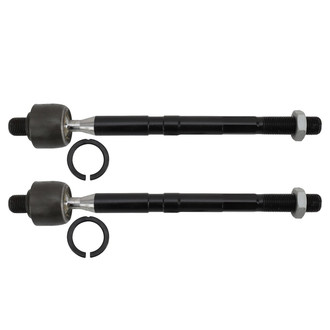 TRQ® - Front Driver and Passenger Side Inner Steering Tie Rod End Kit