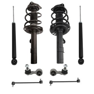 TRQ® - Front and Rear Shock Absorber and Suspension Kit