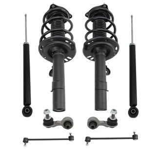 TRQ® - Front and Rear Shock Absorber and Suspension Kit