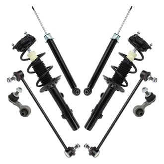 TRQ® - Front and Rear Shock Absorber and Suspension Kit