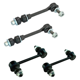 TRQ® - Front and Rear Driver and Passenger Side Stabilizer Bar Link