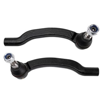 TRQ® - Front Driver and Passenger Side Outer Steering Tie Rod End Kit