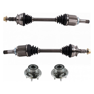 TRQ® - Front Axle Shaft and Suspension Kit