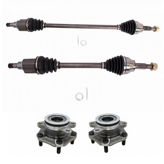 TRQ® - Front Driver and Passenger Side Drivetrain Kit