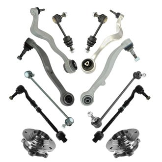 TRQ® - Front and Rear Control Arm and Suspension Kit