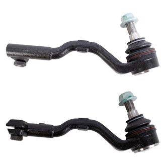 TRQ® - Front Driver and Passenger Side Outer Steering Tie Rod End Kit