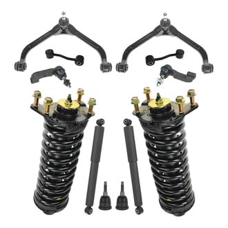 TRQ® - Front and Rear Shock Absorber and Suspension Kit