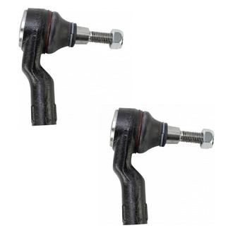 TRQ® - Front Driver and Passenger Side Outer Steering Tie Rod End Kit