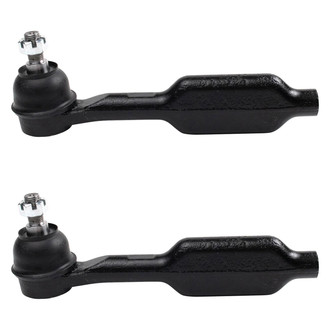 TRQ® - Front Driver and Passenger Side Outer Steering Tie Rod End Kit