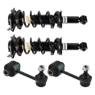 TRQ® - Rear Shock Absorber and Suspension Kit