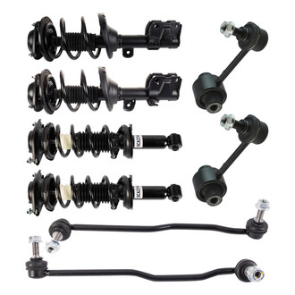 TRQ® - Front and Rear Strut and Suspension Kit