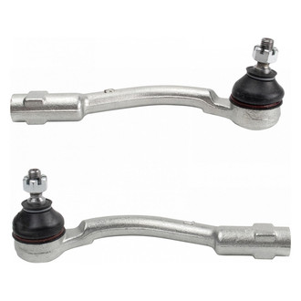 TRQ® - Front Driver and Passenger Side Outer Steering Tie Rod End Kit